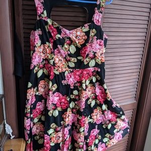 Torrid floral dress!